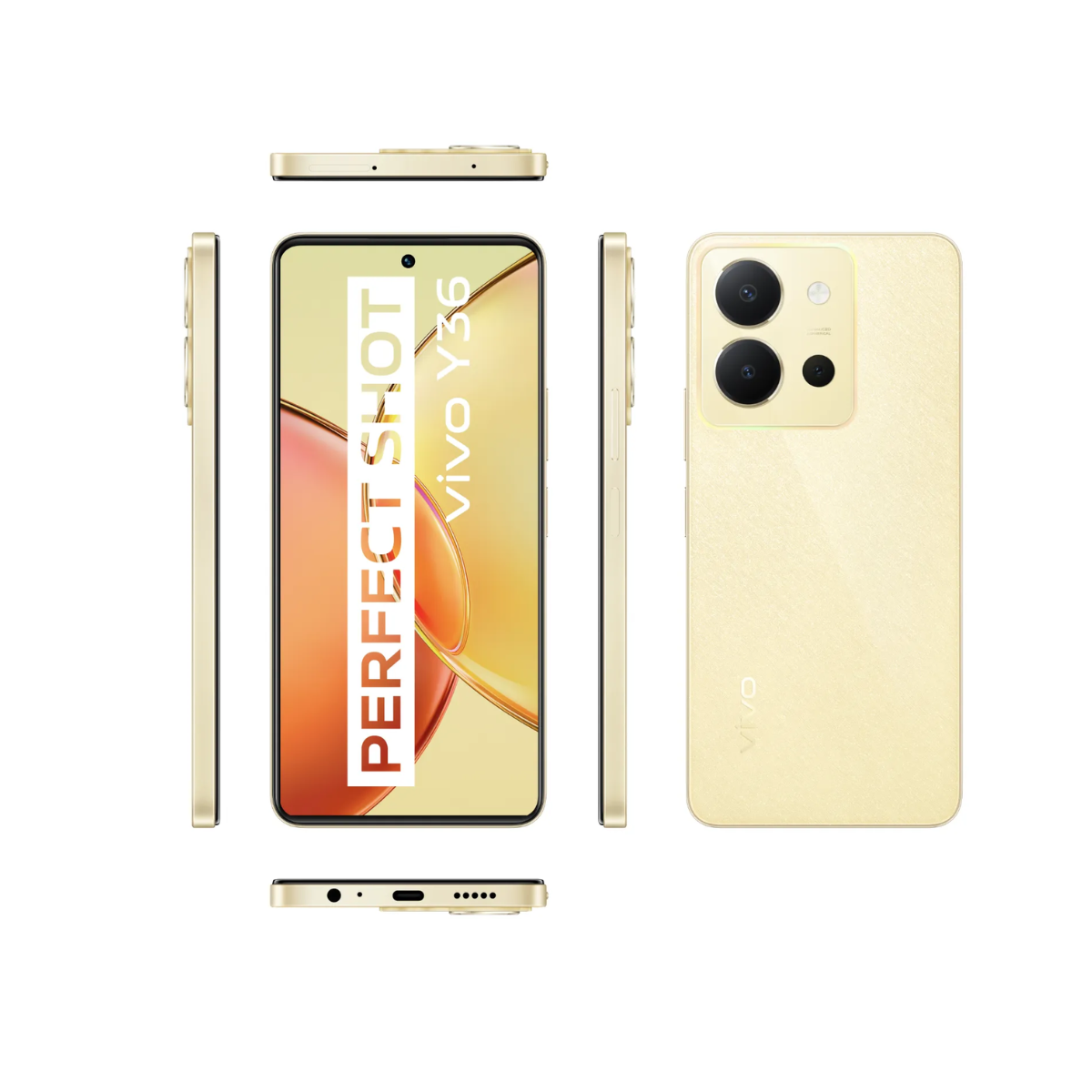 Vivo Y36 128GB Amarillo Reacondicionado