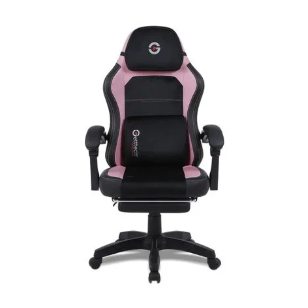 SILLA GAMER NIBIO GS-13 NEGRO/ROSA REACONDICIONADO