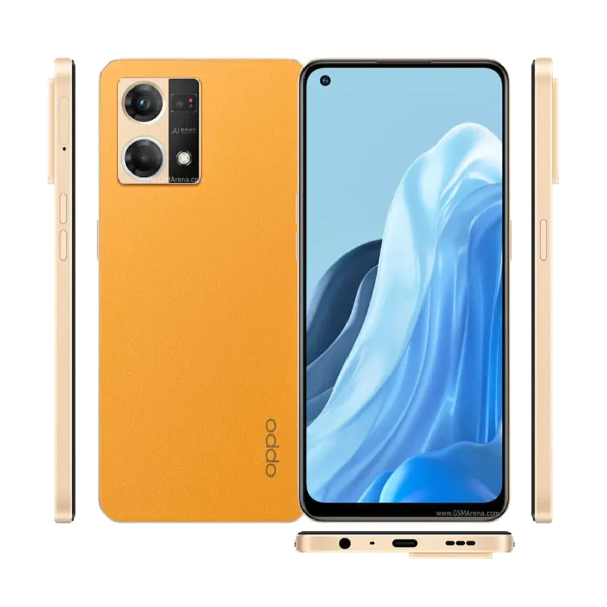 Oppo A77 128GB Naranja Reacondicionado