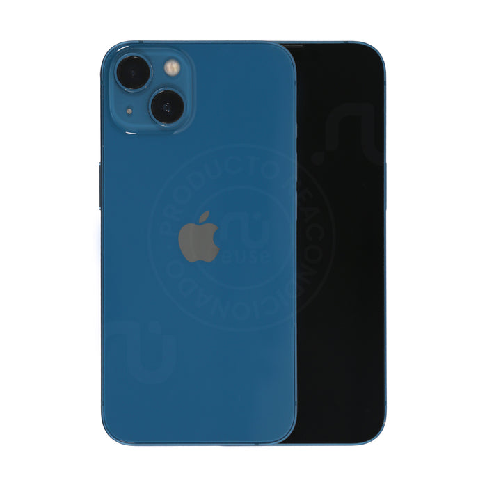 Apple iPhone 13 256GB Azul Reacondicionado Grado A 24 meses de Garantía Reuse México
