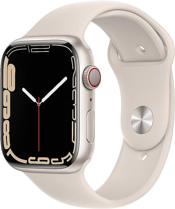 Apple Watch S7 (45mm) Blanco Reacondicionado Grado A 24 meses de Garantía Reuse México