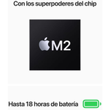 Apple MacBook Air 13" M2 8 CPU / 8 GPU 8GB RAM 256GB SSD (2022) Blanco Reacondicionado