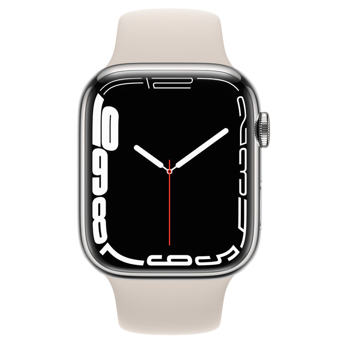 Apple Watch S7 Aluminio (45mm) Blanco Reacondicionado Reuse México
