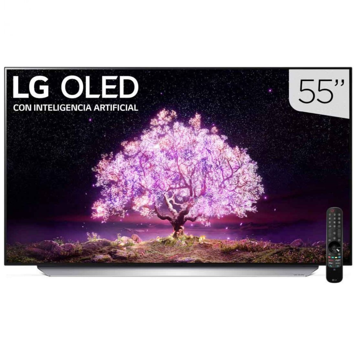 LG Smart TV 55" 4K UHD OLED C1 Negro Reacondicionado