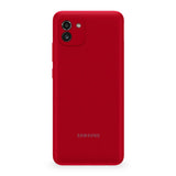 Samsung Galaxy A03 Red Version Acabada Trasera