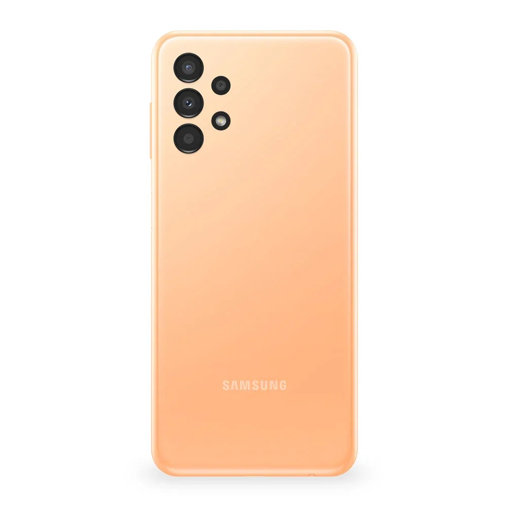 Samsung Galaxy A13 Orange Version Acabada Trasera