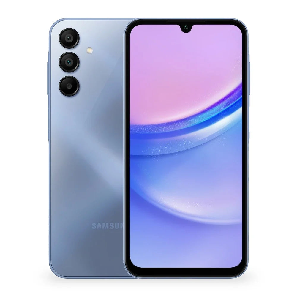 Samsung Galaxy A15 Blue Version Acabada Portada