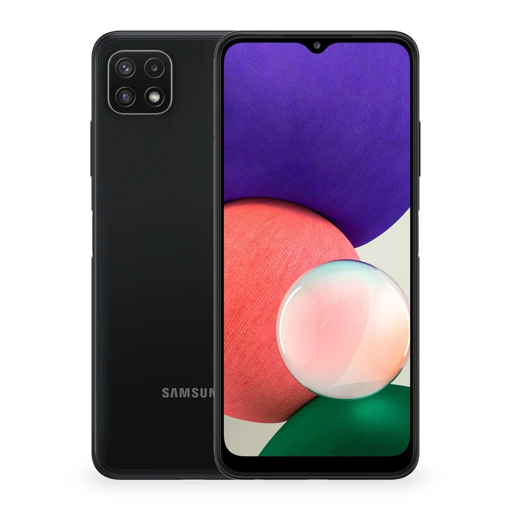 Samsung Galaxy A22 5G Black Version Acabada Portada