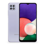 Samsung Galaxy A22 5G Violet Version Acabada Portada