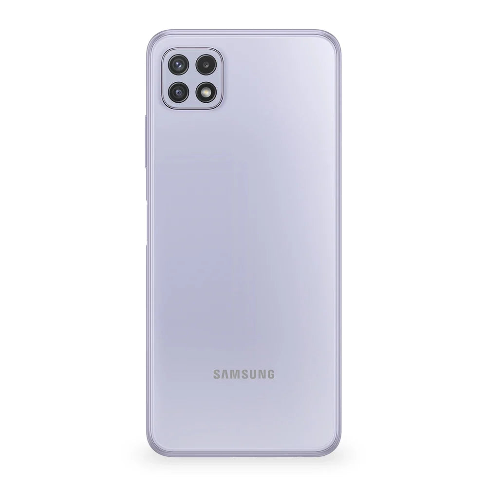 Samsung Galaxy A22 5G Violet Version Acabada Trasera