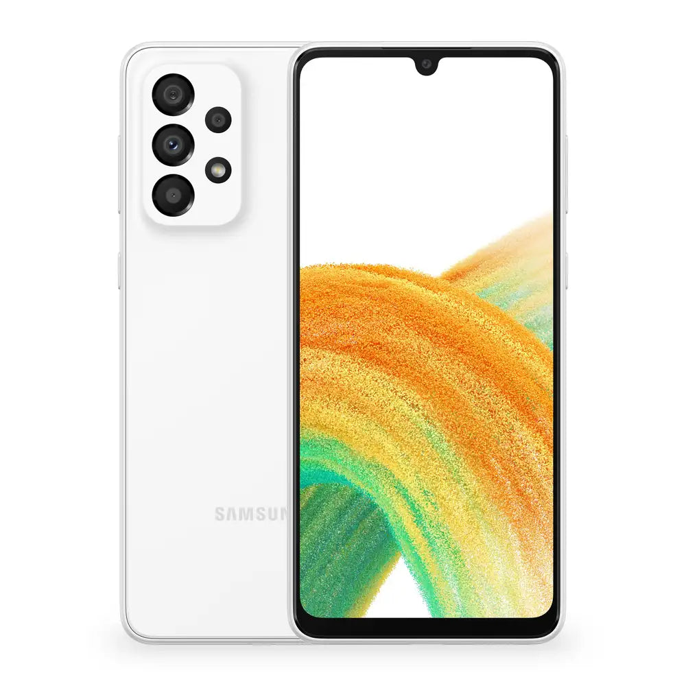 Samsung Galaxy A33 5G Awesome White Version Acabada Portada