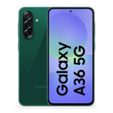 Samsung Galaxy A36 5G Awesome Emerald Green Version Acabada Portada