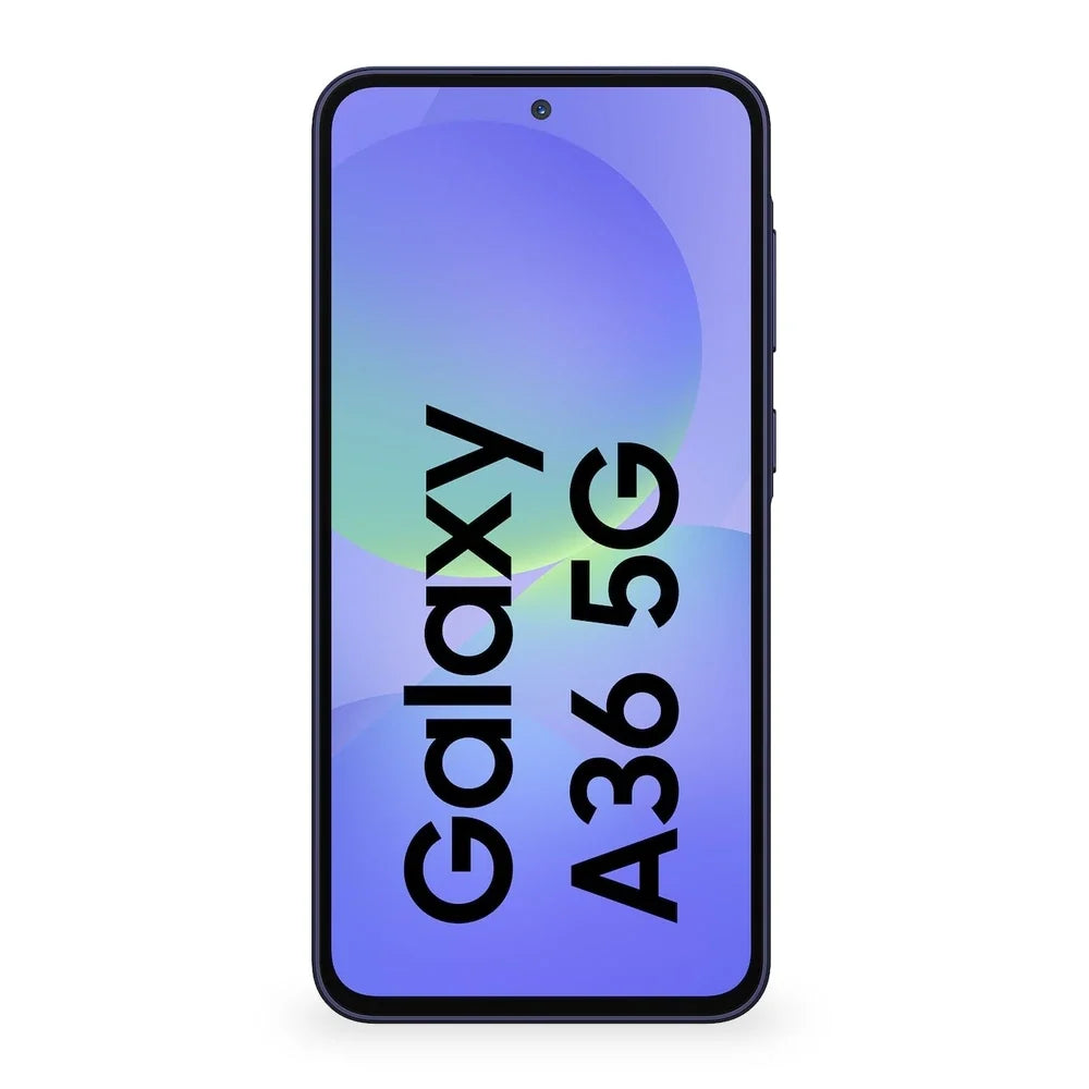 Samsung Galaxy A36 5G Awesome Sapphire Blue Version Acabada Frontal
