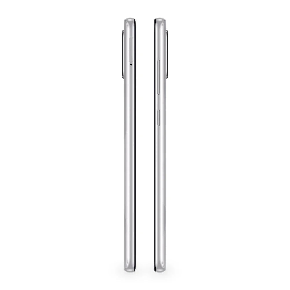 Samsung Galaxy A71 Haze Crush Silver Version Acabada Lateral
