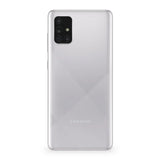 Samsung Galaxy A71 Haze Crush Silver Version Acabada Trasera