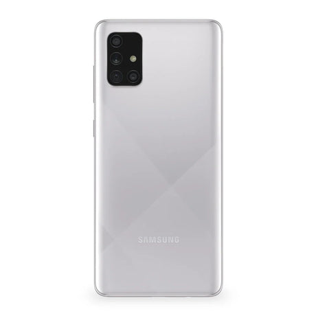 Samsung Galaxy A71 Haze Crush Silver Version Acabada Trasera