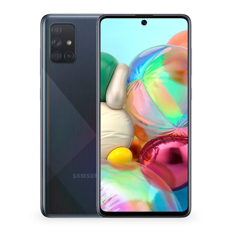 Samsung Galaxy A71 Prism Crush Black Version Acabada Portada