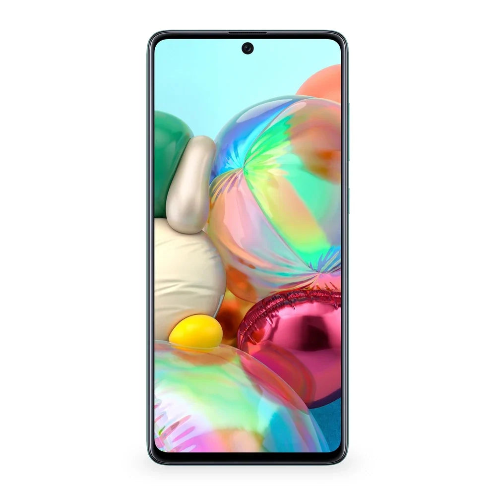 Samsung Galaxy A71 Prism Crush Blue Version Acabada Frontal
