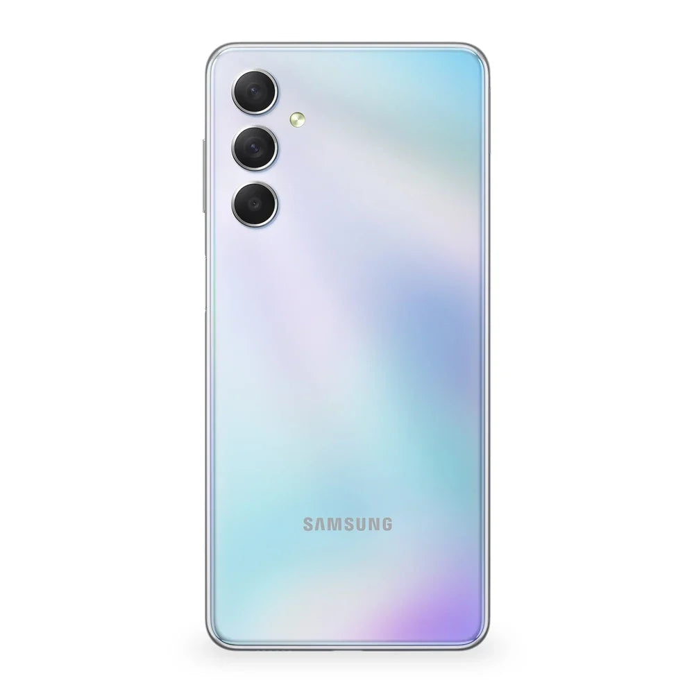 Samsung Galaxy M54 5G Silver Version Acabada Trasera