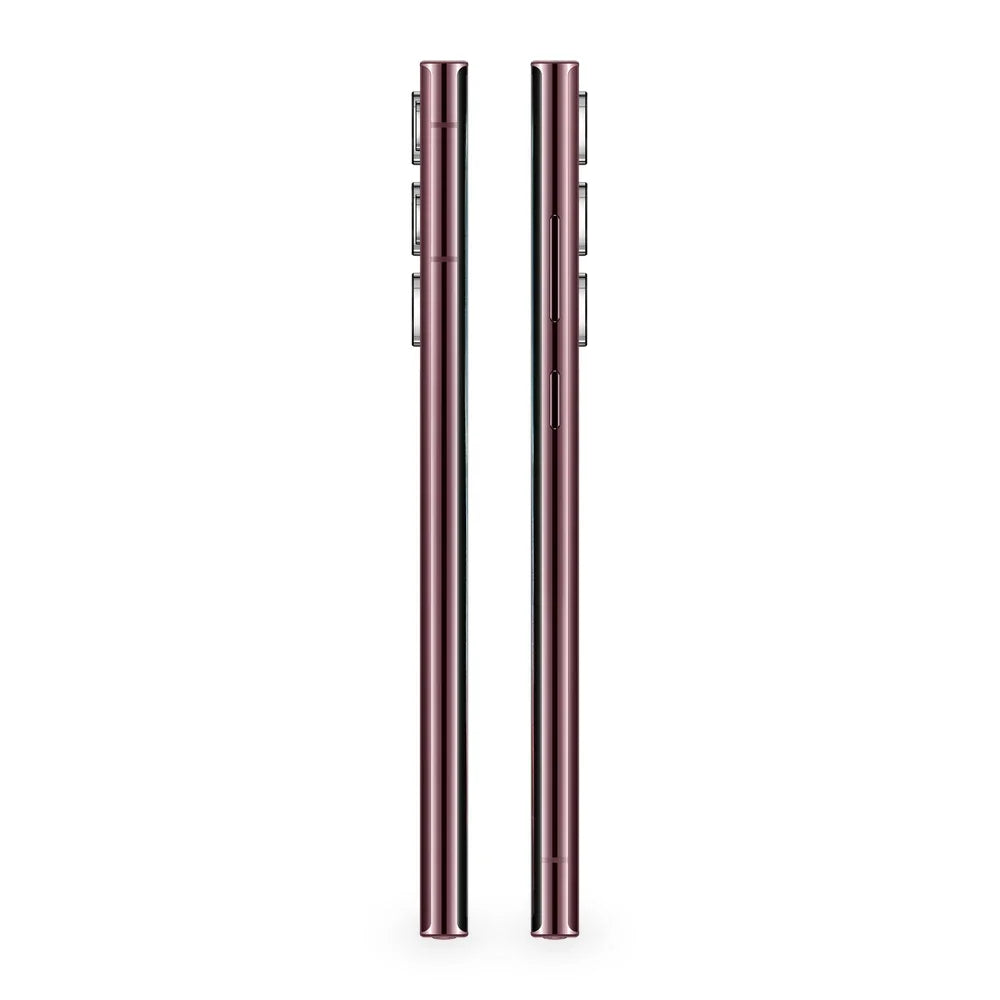 Samsung Galaxy S22 Ultra Burgundy Version Acabada Lateral