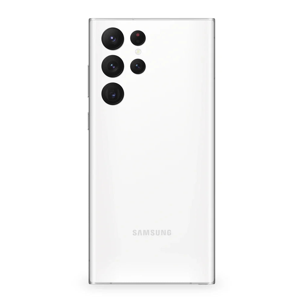 Samsung Galaxy S22 Ultra Phantom White Version Acabada Trasera