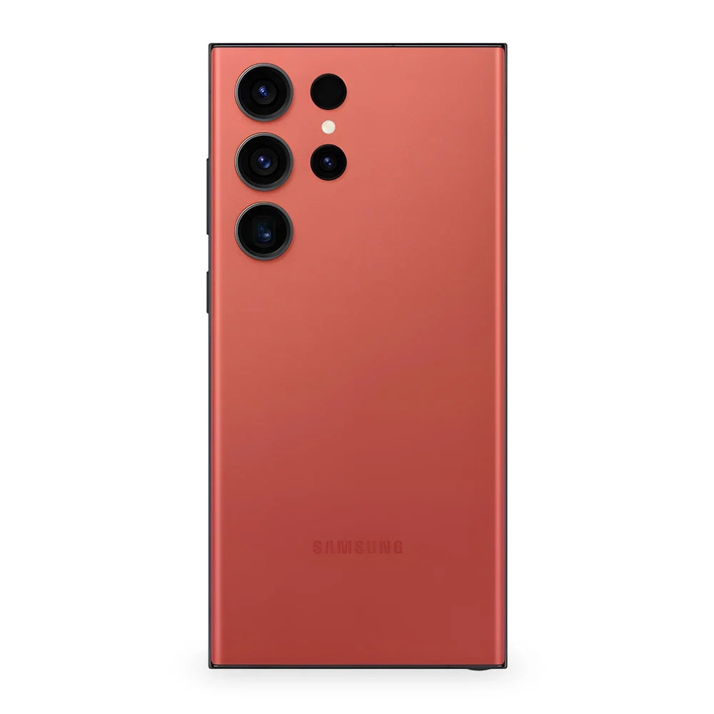 Samsung Galaxy S23 Ultra Red Version Acabada Trasera