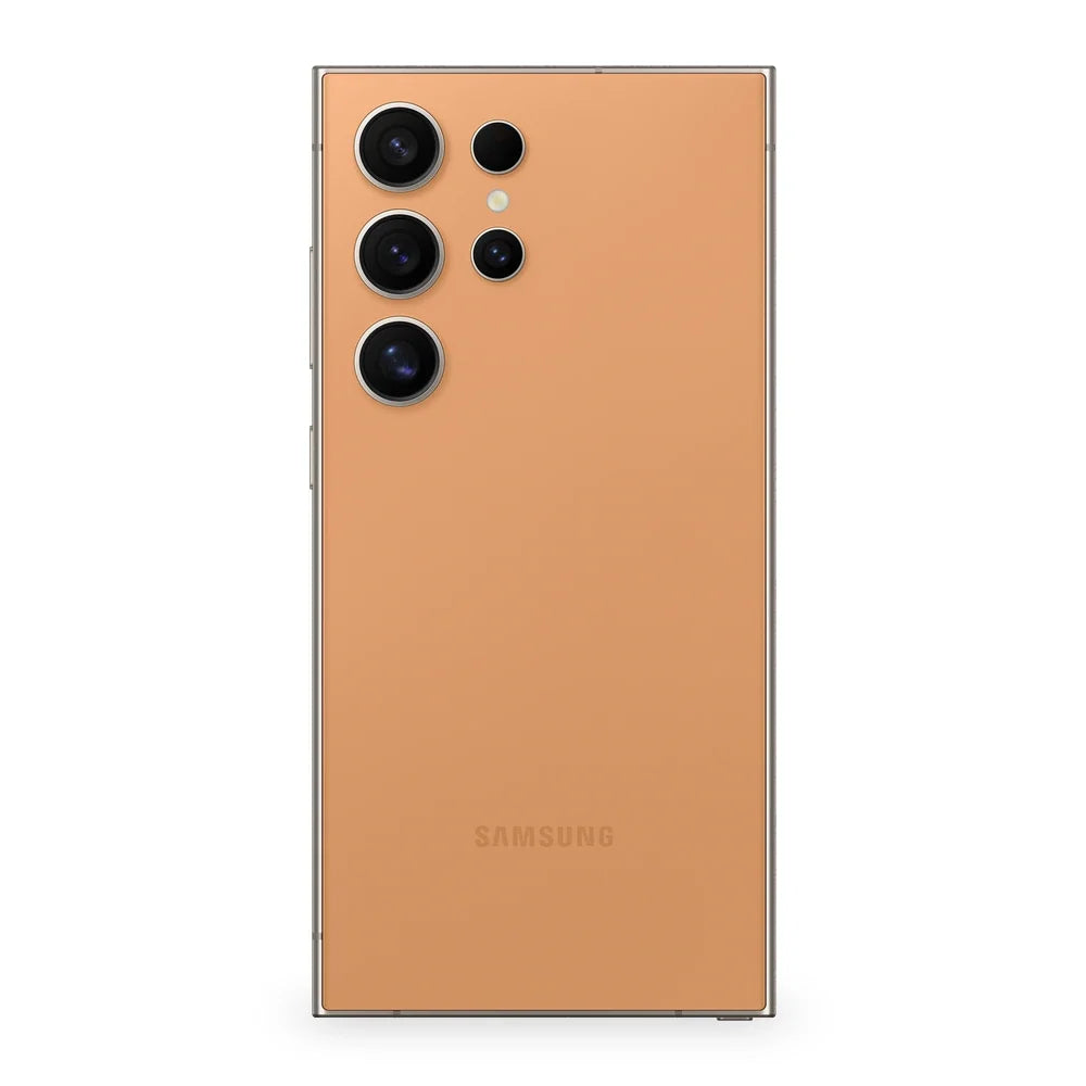 Samsung Galaxy S24 Ultra Titanium Orange Version Acabada Trasera