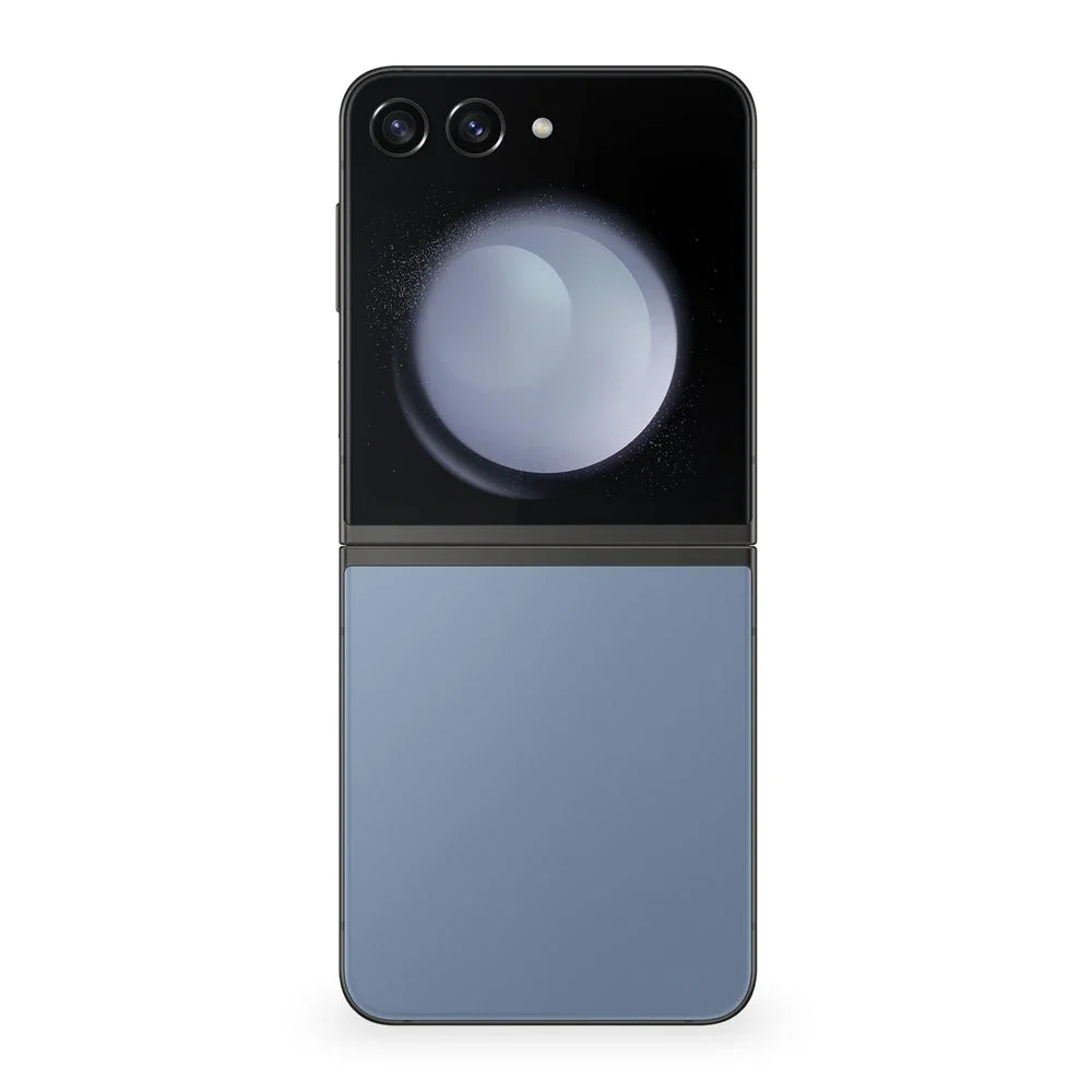 Samsung Galaxy Z Flip5 Blue Version Acabada Trasera