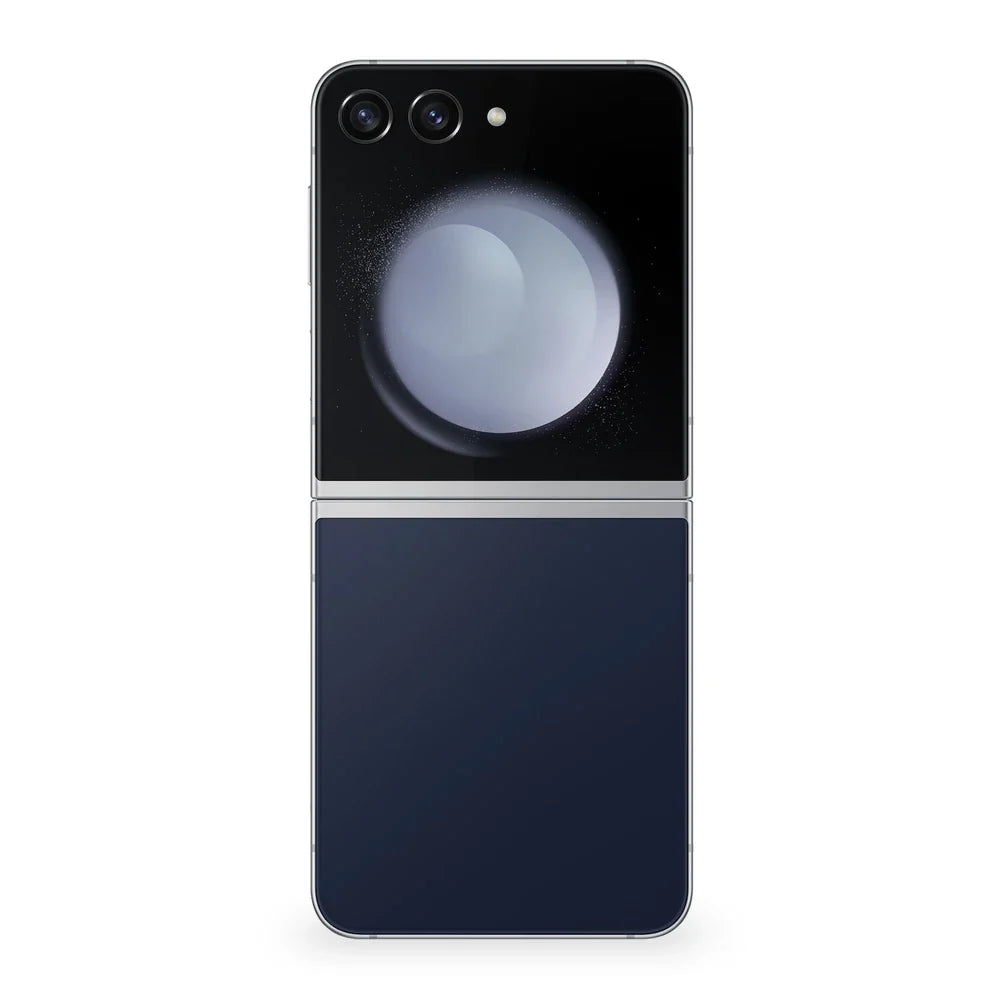 Samsung Galaxy Z Flip5 Indigo Blue Version Acabada Trasera