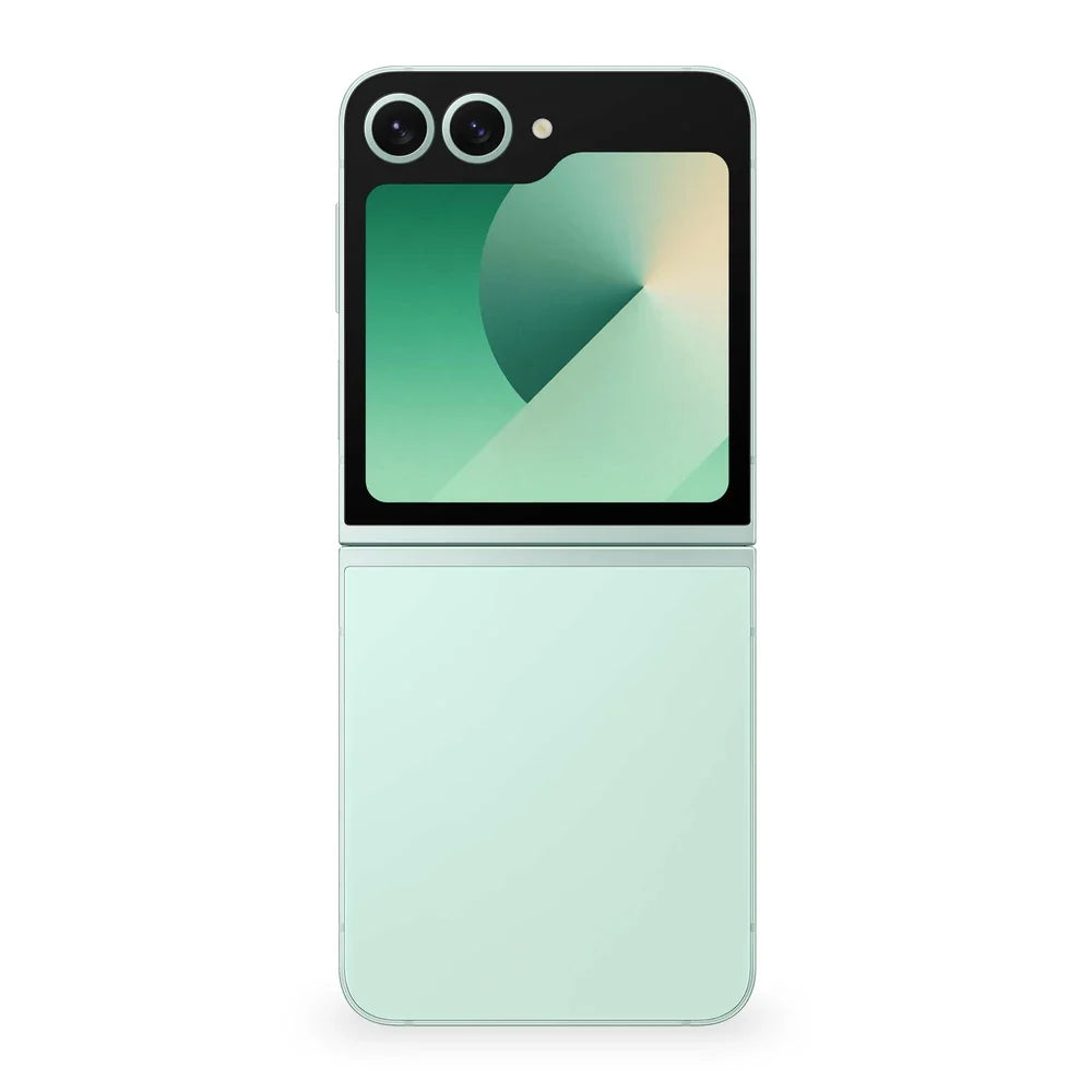 Samsung Galaxy Z Flip6 Mint Version Acabada Trasera
