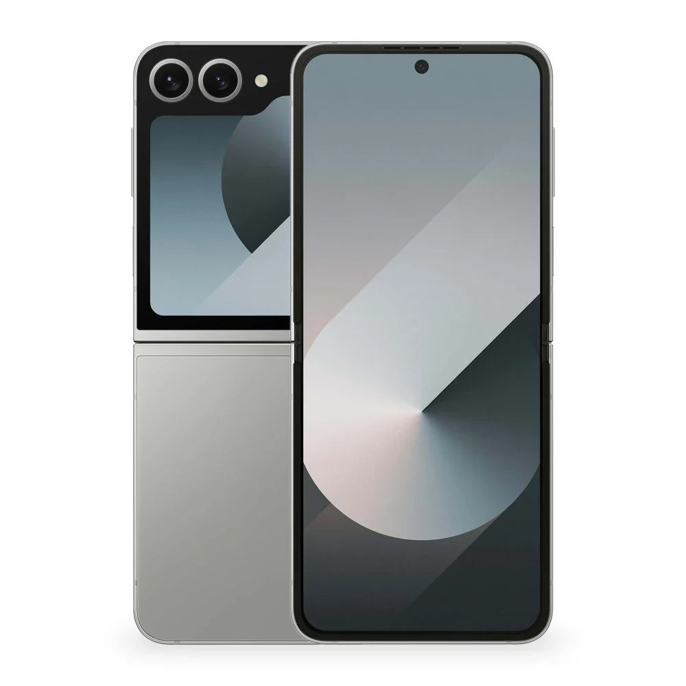 Samsung Galaxy Z Flip6 Silver Shadow Version Acabada Portada