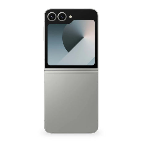 Samsung Galaxy Z Flip6 Silver Shadow Version Acabada Trasera