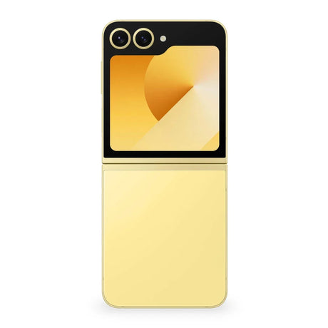 Samsung Galaxy Z Flip6 Yellow Version Acabada Trasera