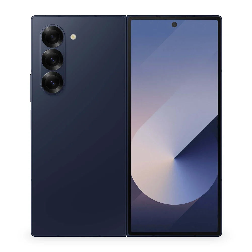 Samsung Galaxy Z Fold6 Navy Version Acabada Trasera