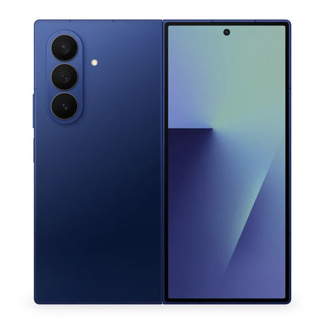 Samsung Galaxy Z Fold7 Blue Shadow Version Acabada Trasera