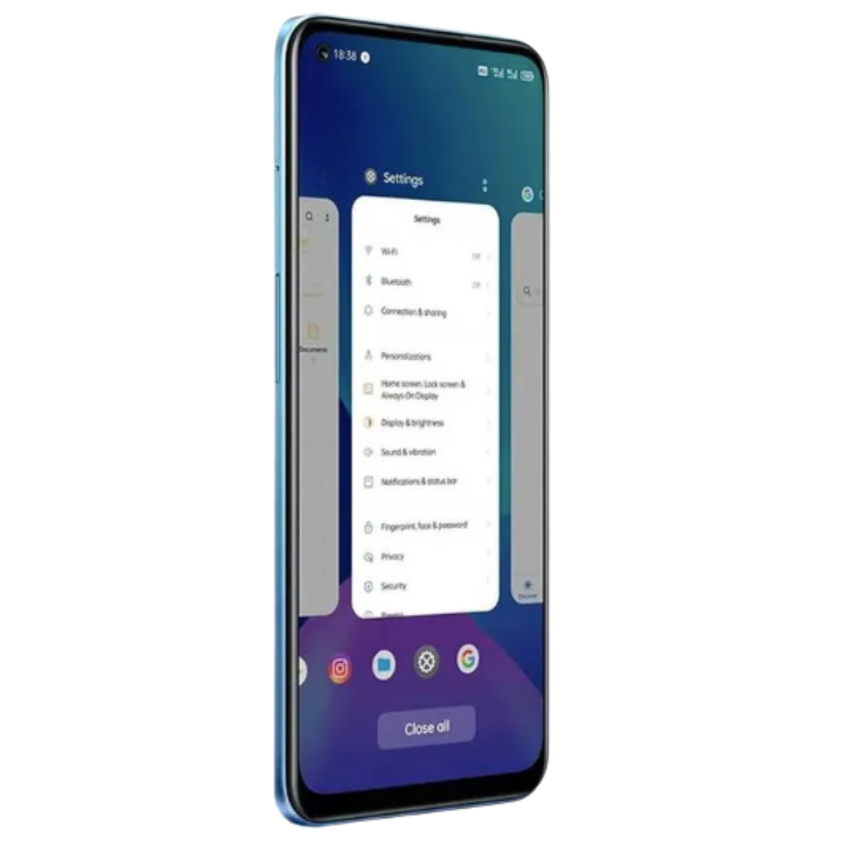 Realme 8 128GB Azul Reacondicionado