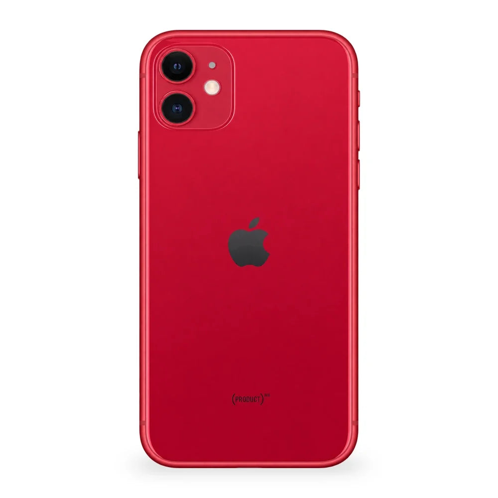 iPhone 11 (PRODUCT)RED Trasera #color_product_red