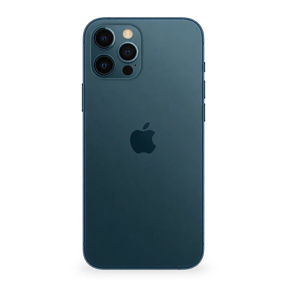 iPhone 12 Pro Pacific Blue Trasera #color_pacific_blue