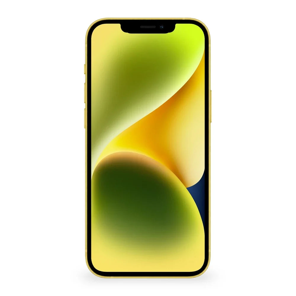 iPhone 14 Yellow Frontal #color_yellow