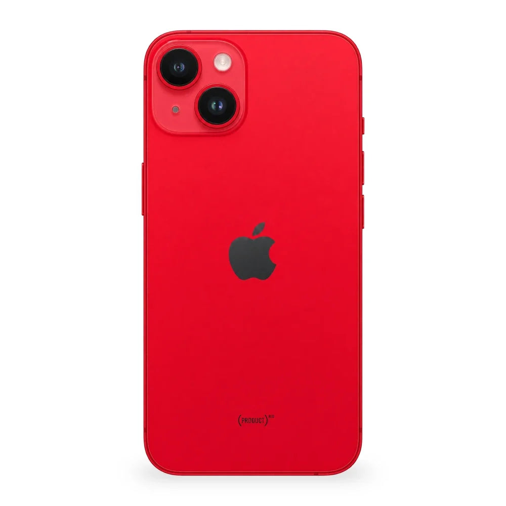 iPhone 14 Plus (PRODUCT)RED Trasera #color_product_red