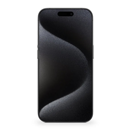 iPhone 15 Pro Max Black Titanium Frontal #color_black_titanium