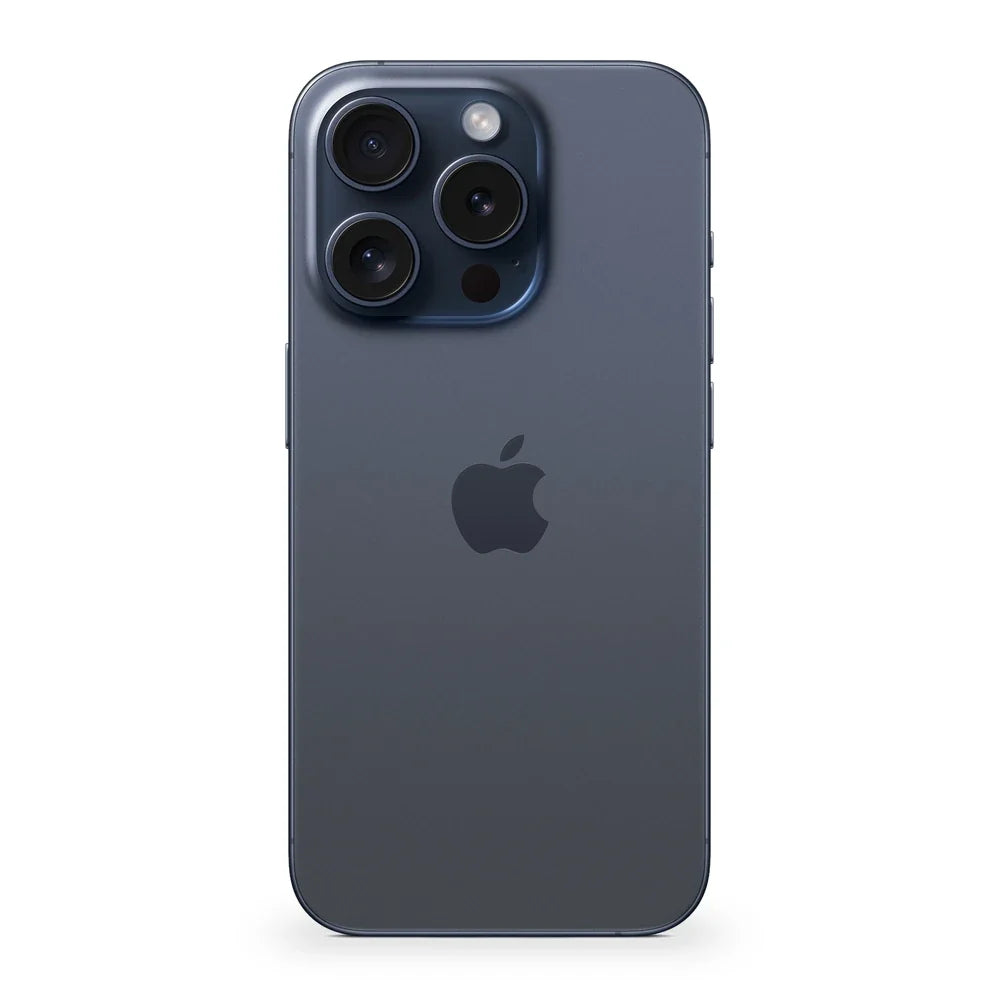 iPhone 15 Pro Blue Titanium Trasera #color_blue_titanium