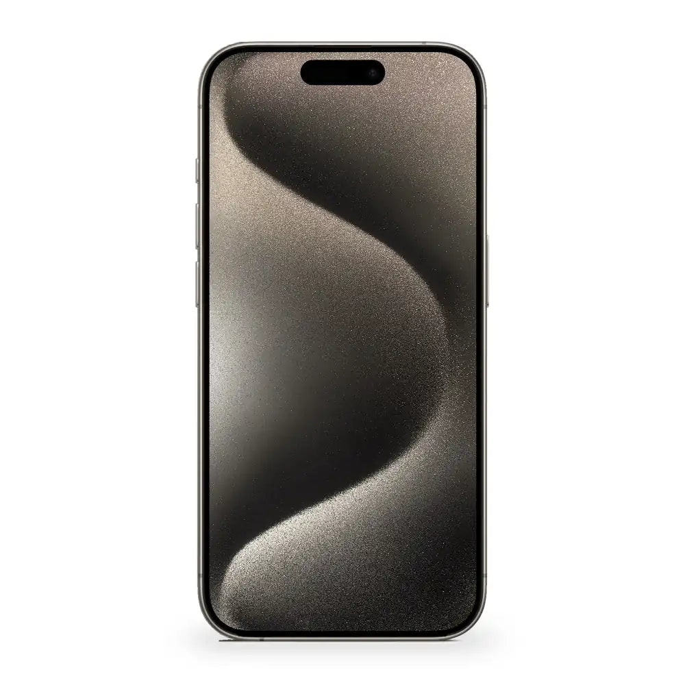 iPhone 15 Pro Natural Titanium Frontal #color_natural_titanium