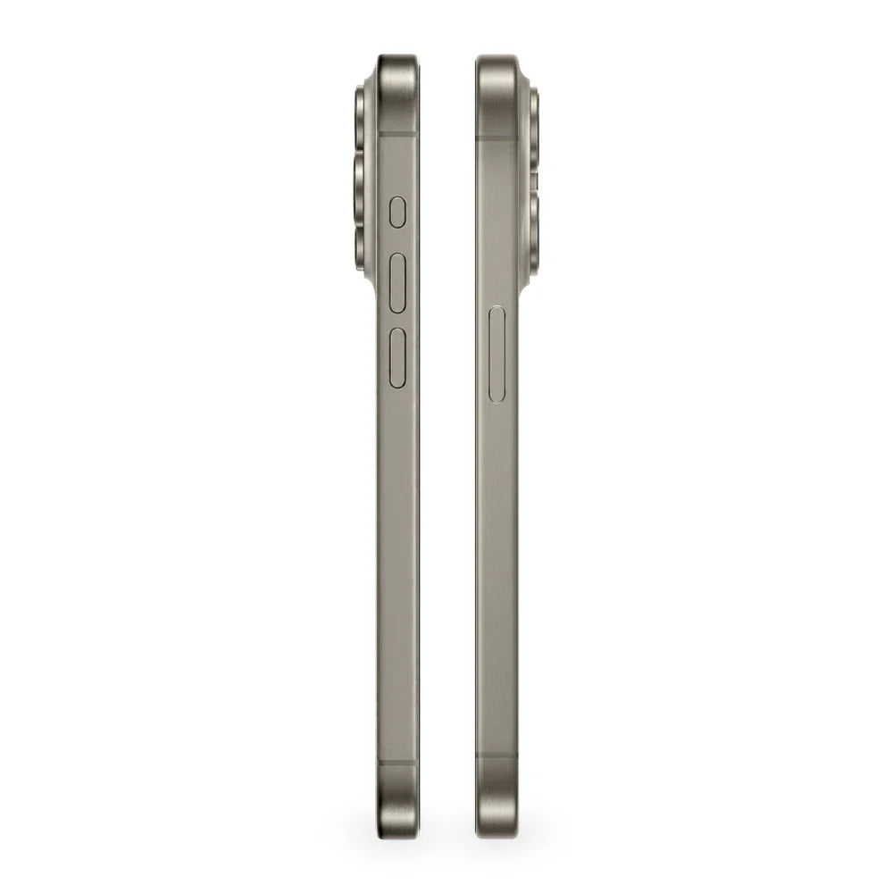 iPhone 15 Pro Natural Titanium Lateral #color_natural_titanium