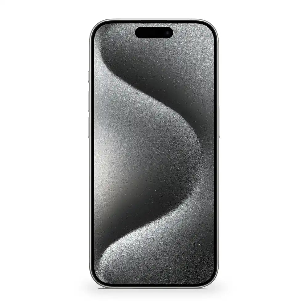 iPhone 15 Pro Max White Titanium Frontal #color_white_titanium