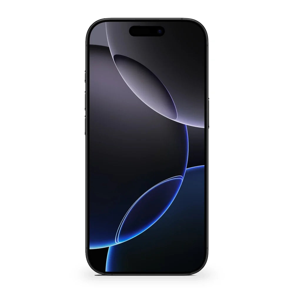 iPhone 16 Pro Max Black Titanium Frontal #color_black_titanium