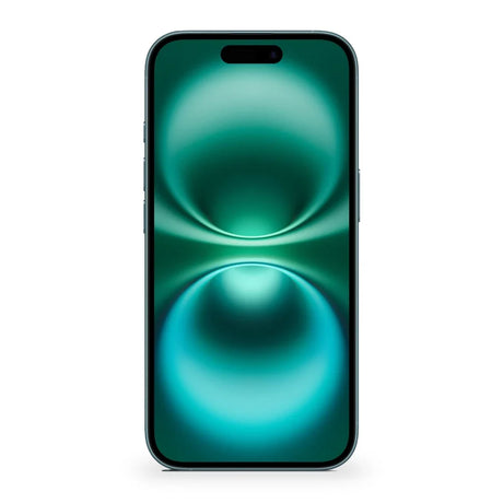 iPhone 16 Plus Teal Frontal #color_teal