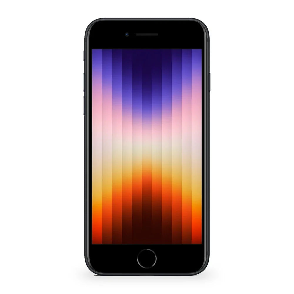 iPhone SE (3rd Gen) Midnight Frontal #color_midnight
