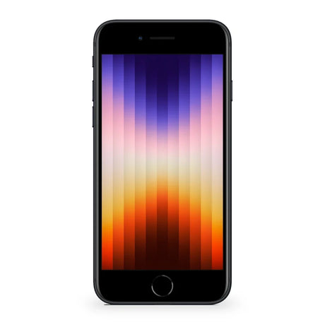 iPhone SE (3rd Gen) Midnight Frontal #color_midnight