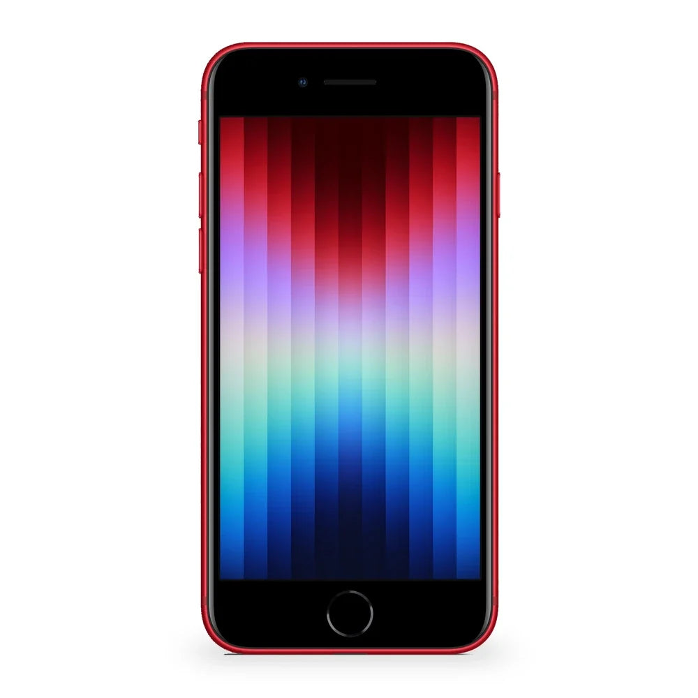 iPhone SE (3rd Gen) (PRODUCT)RED Frontal #color_product_red